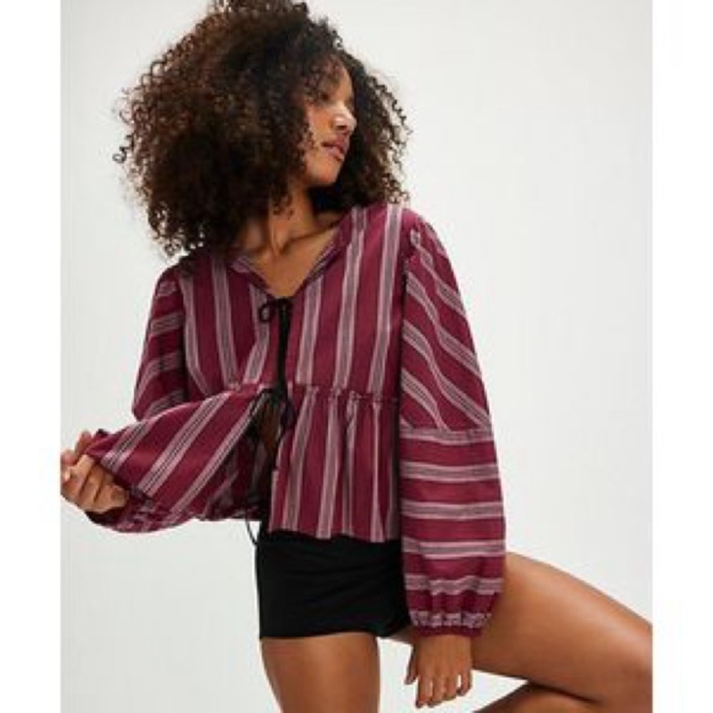 Beach Berry Bliss NWOT Free People top.